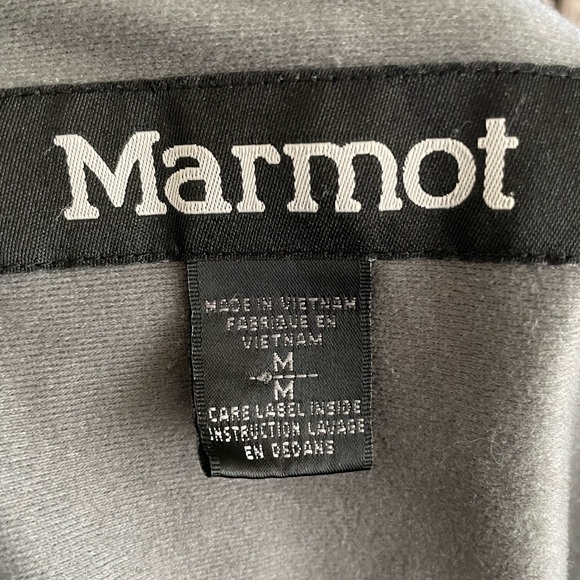 Marmot Driclime men’s windbreaker full zip lightweight jacket size M gray - Picture 8 of 9